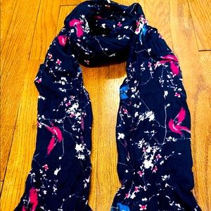 Women’s colorful cotton blend scarf
